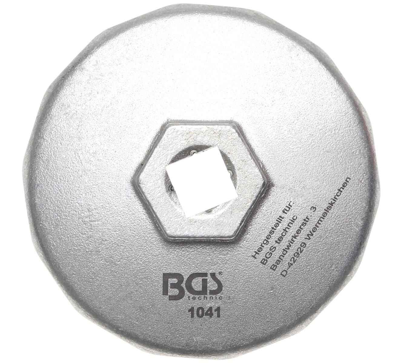 Hlavice na povolování olejových filtrů 74 mm 14-ti hranný - BGS 1041