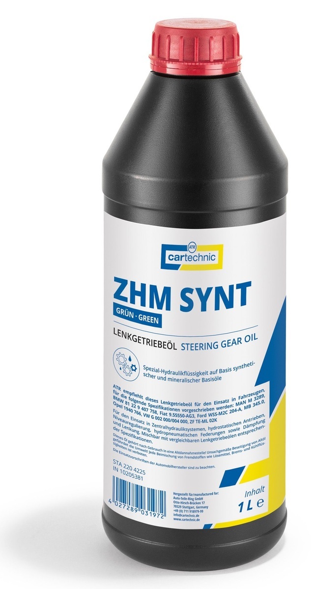 Hydraulický olej ZHM SYNT pro posilovače řízení a odpružení
