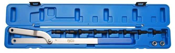 Klíč stavitelný s výměnnými čelistmi pro podržení řemenic - BGS