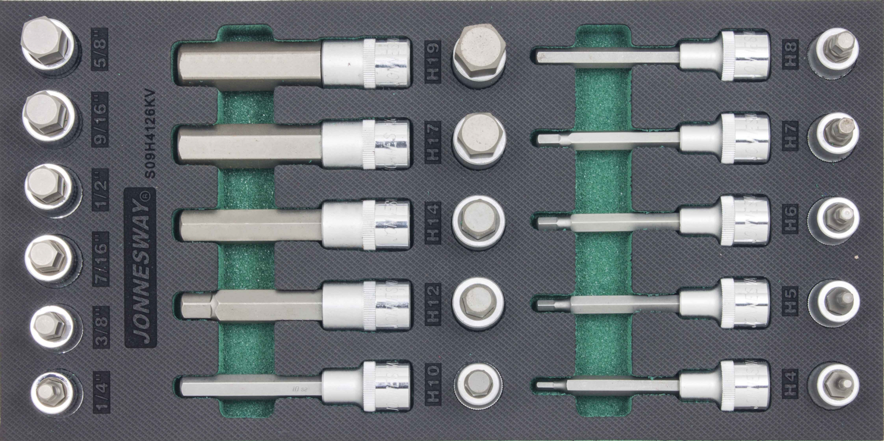 Modul pěnový - zástrčné hlavice Imbus 1/2"