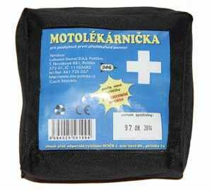 Motolékárnička dle vyhlášky č. 216/2010 - kortexinový obal