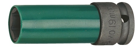 Nástrčná hlavice 1/2" s krytkou na ALU