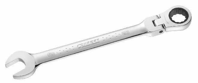 Očkoplochý kloubový ráčnový klíč 17mm - Tona Expert E110910T