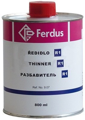 Ředidlo do vulkanizačních roztoků FERDUS R 800 ml