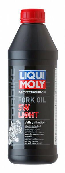 Tlumičový olej pro motocykly 5W lehký