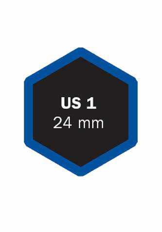Univerzální opravná vložka US 1 24 mm - balení po 50 ks - Ferdus 4.25