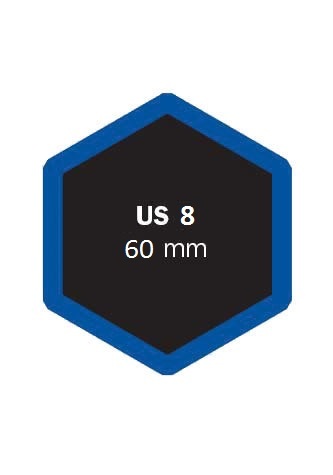 Univerzální opravná vložka US 8 60 mm - balení po 50 ks - Ferdus 4.23