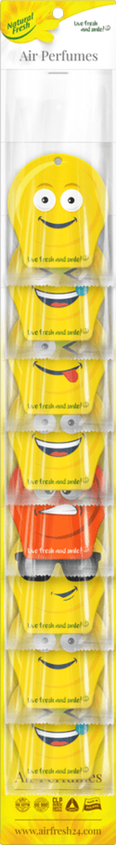 Vůně do auta Fresh Smile Mix 24 ks