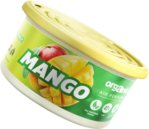 Vůně do auta Organic plechovka s víčkem Mango 42 g