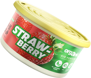 Vůně do auta Organic plechovka s víčkem Strawberry 42 g