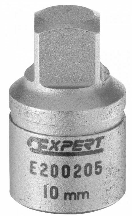 Zástrčné čtyřhranné vypouštěcí hlavice 3/8" 8 mm - Tona Expert E200204