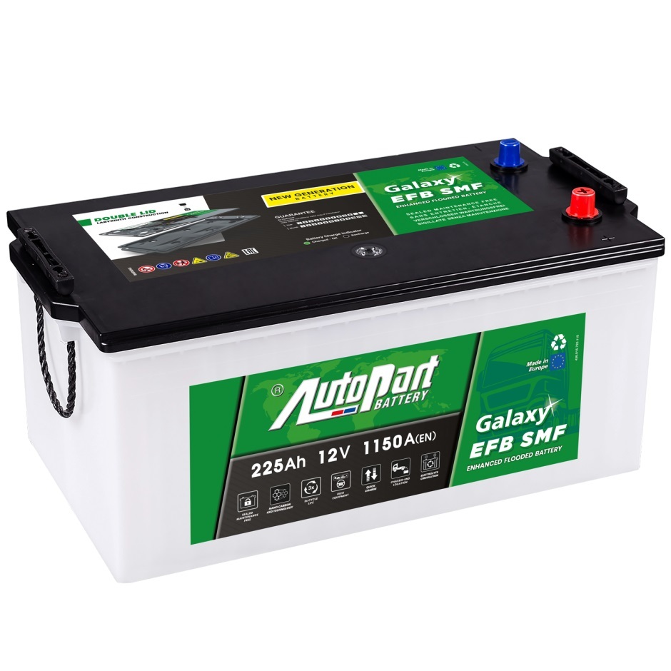 Autobaterie Galaxy EFB SMF 225 Ah 12V