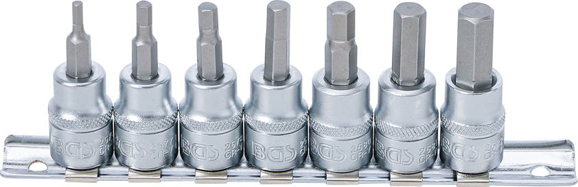 BGS technic Zástrčné hlavice Imbus 3/8“