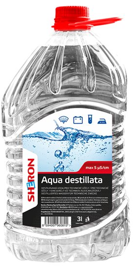 Destilovaná voda 3L - SHERON