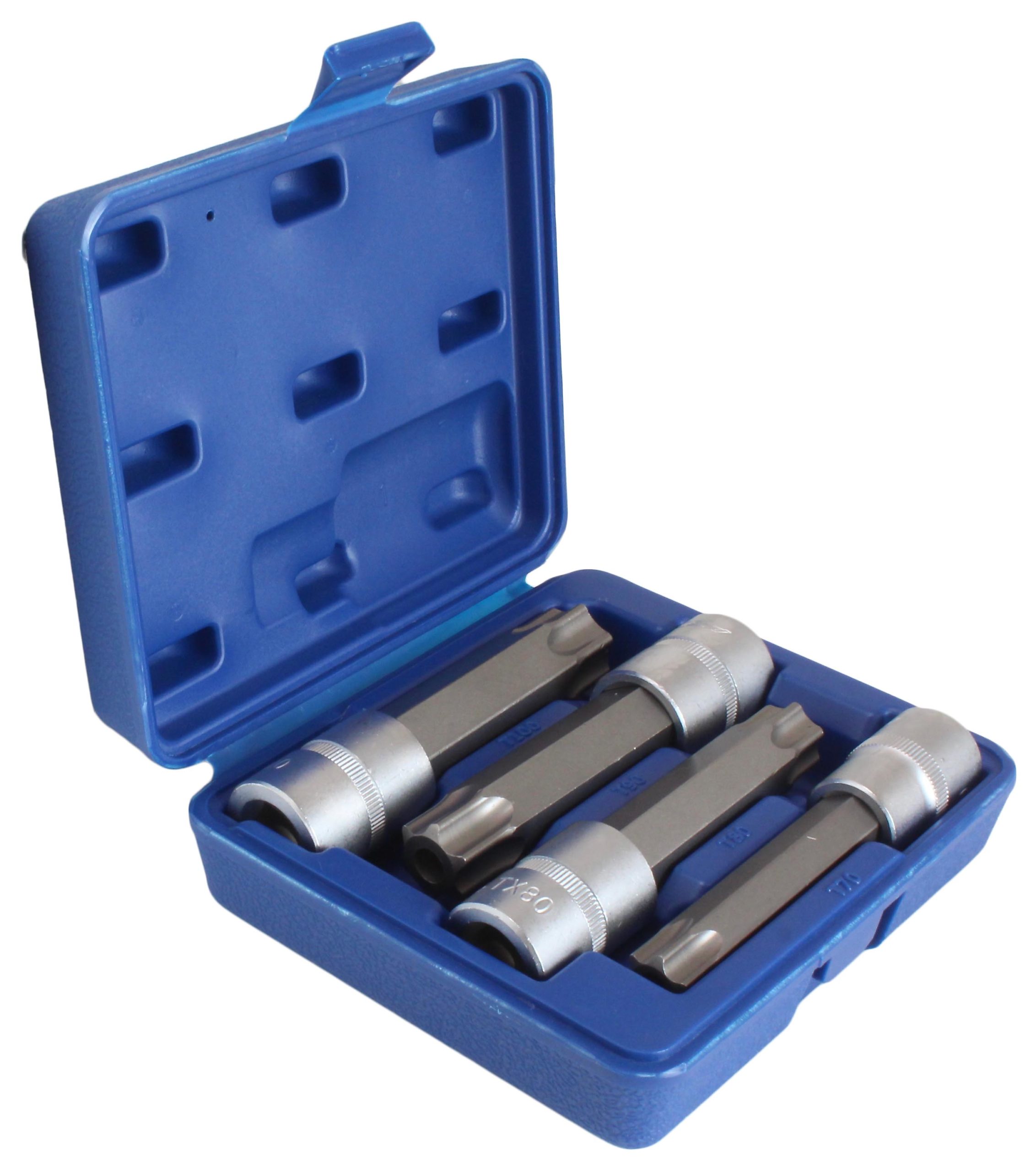 Sada zástrčných hlavic s otvorem TORX 1/2"