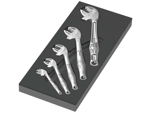 Wera 150122 Samonastavitelné klíče Joker 6004 7 ÷ 24 mm typ 9732 v pěnové vložce