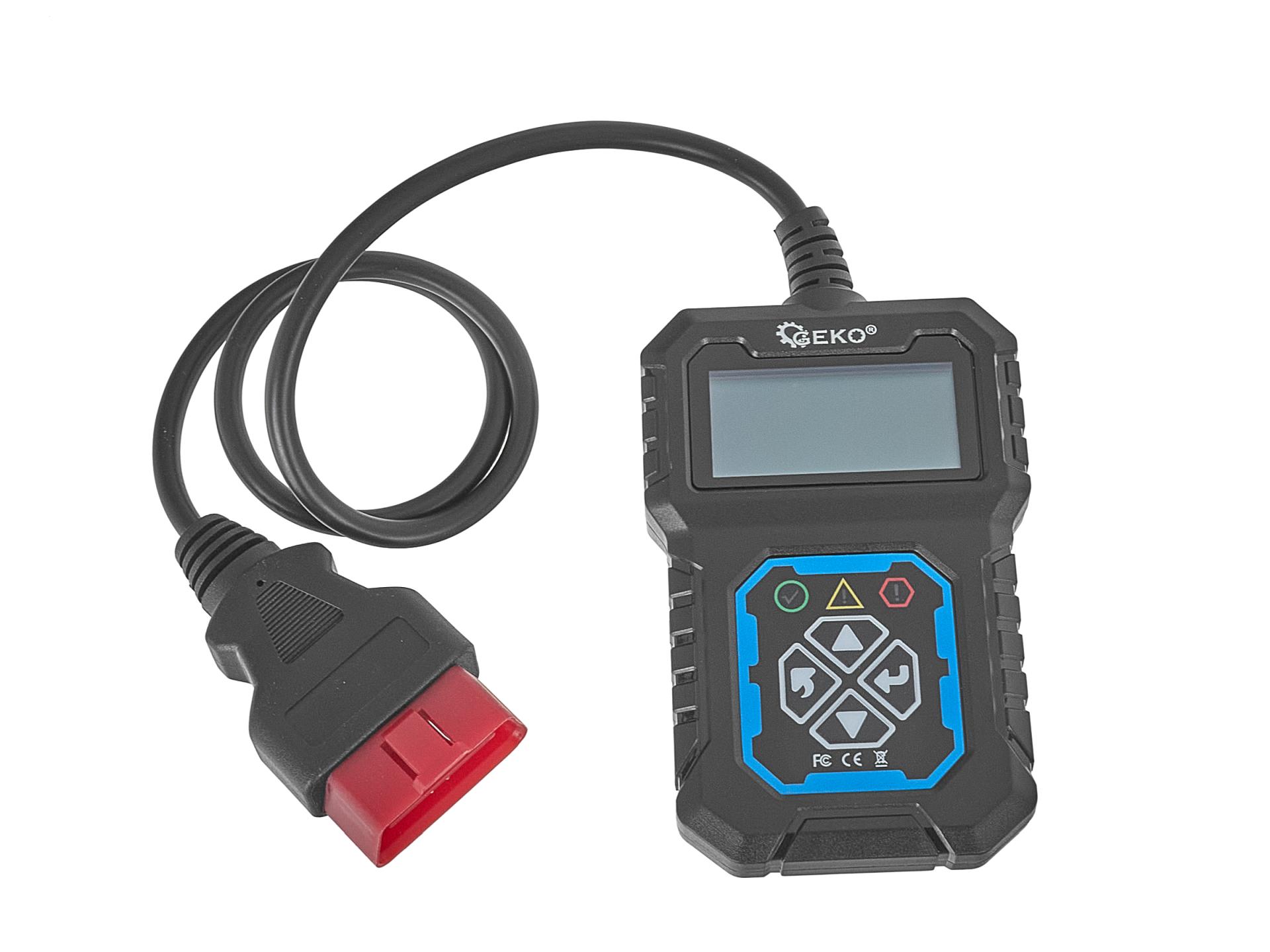 GEKO Diagnostický tester OBDII