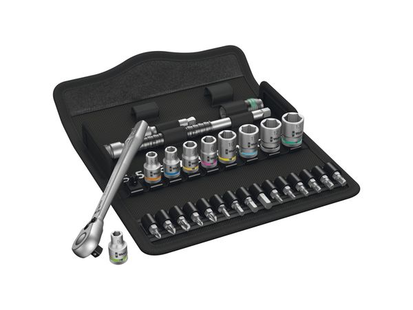 Wera 004018 Sada ráčnová Zyklop Metal 8100 SA 8