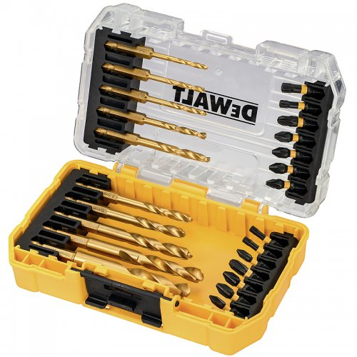 24dílná sada bitů a vrtáků do kovu DeWALT DT70748T DT70748T