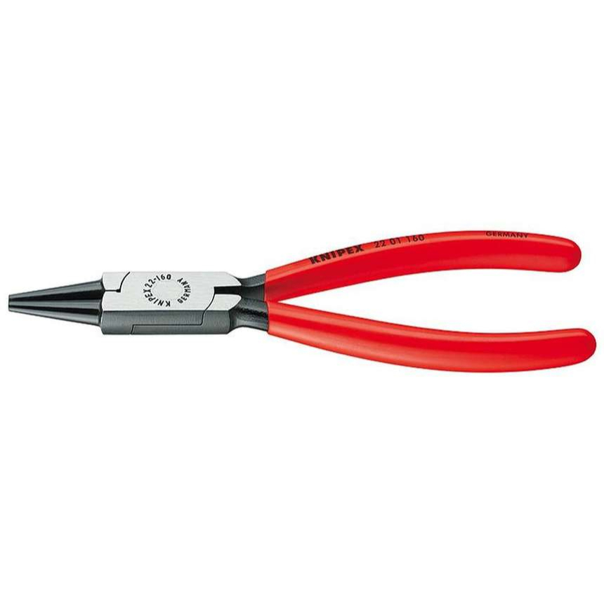 Kleště s kulatými čelistmi 140 mm KNIPEX 22 01 140 - leštěná hlava