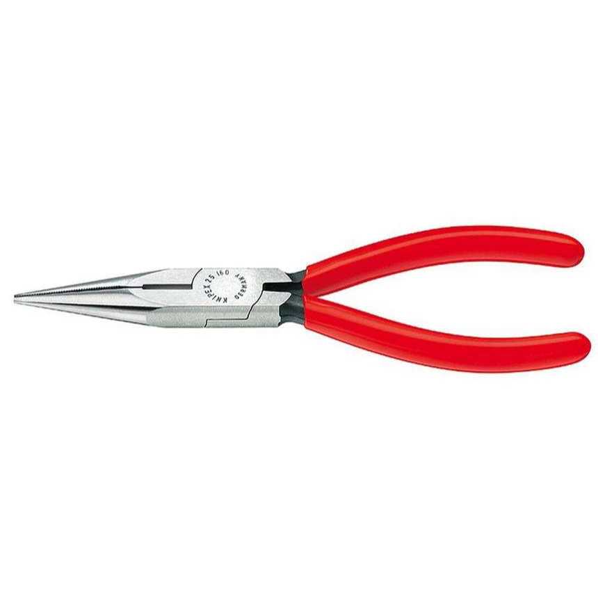 Půlkulaté kleště s břity pro radiotechniku 140 mm KNIPEX 25 01 140 - leštěná hlava