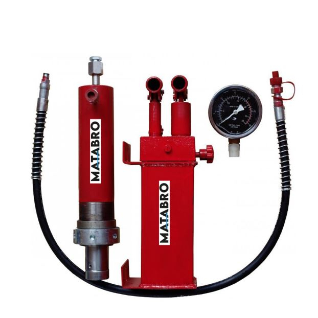Sestava k lisu 20 t s dvourychlostní pumpou Matabro MB-SET20TDP MB-SET20TDP