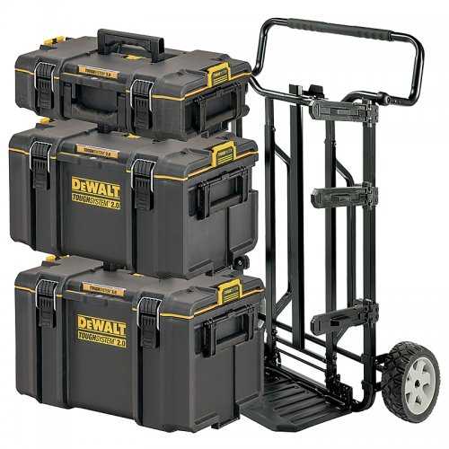 Set kufrů TOUGHSYSTEM 2.0 DSTROLLEY DeWALT DWST83401-1 DWST83401-1