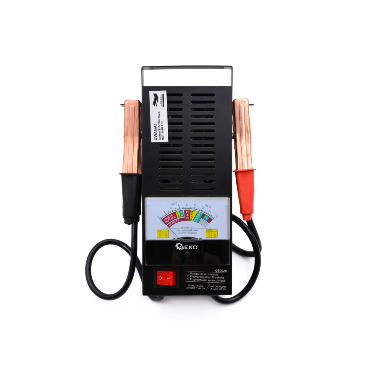 Tester autobaterie zátěžový analogový