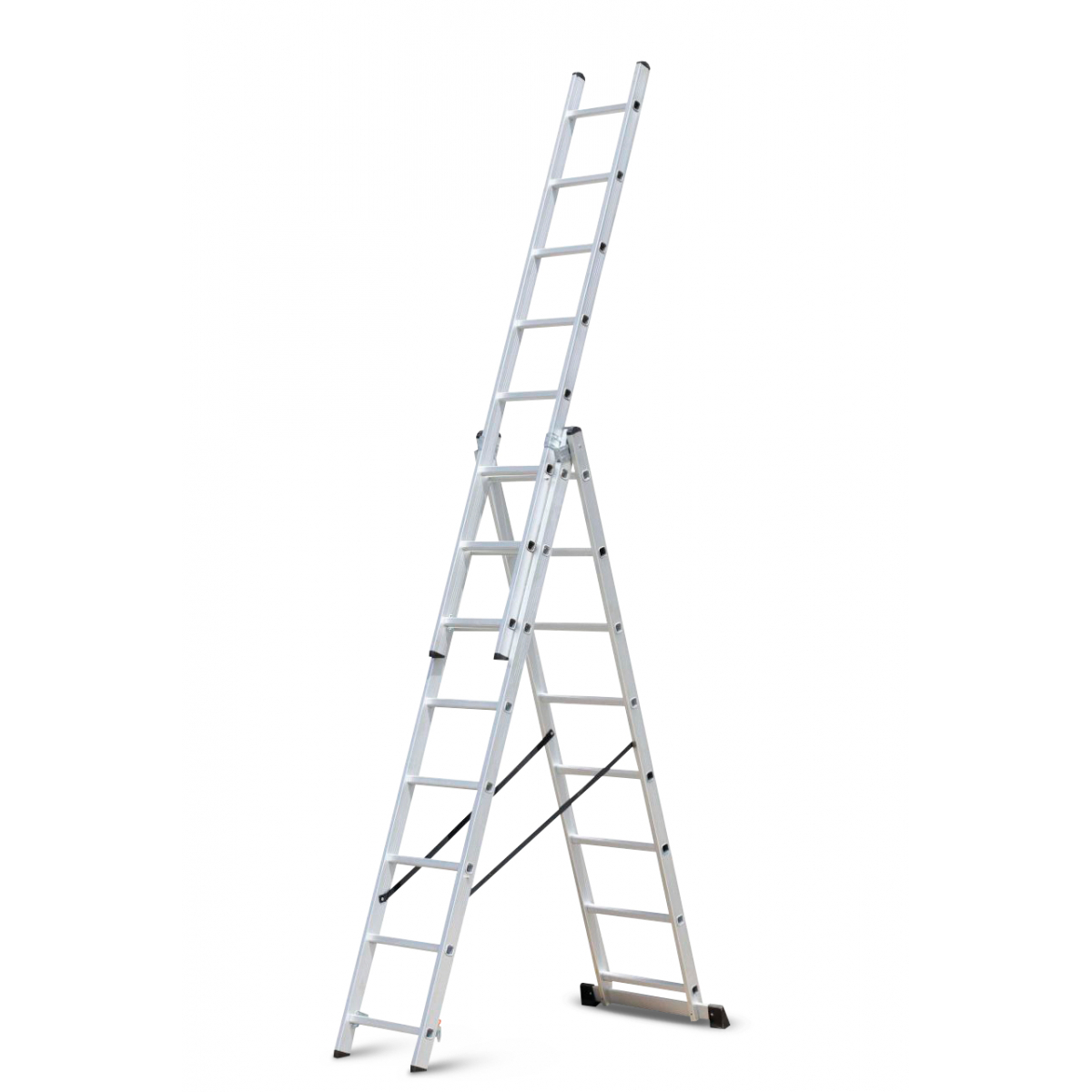 Žebřík hliníkový třídílný 3x9 Procraft  PLA3.592 PLA3.592