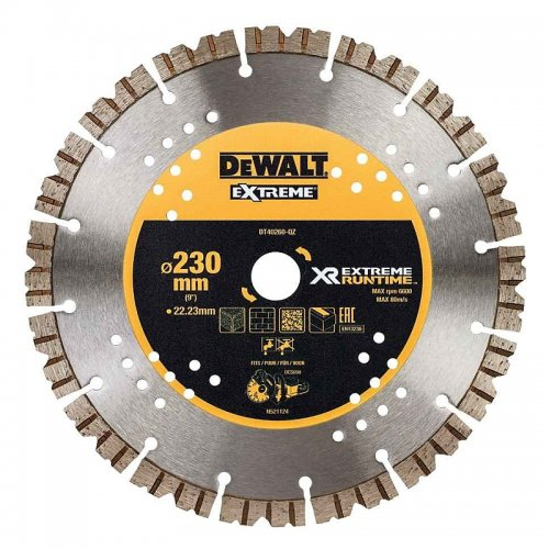 Diamantový kotouč 230mm DeWALT DT40260 DT40260
