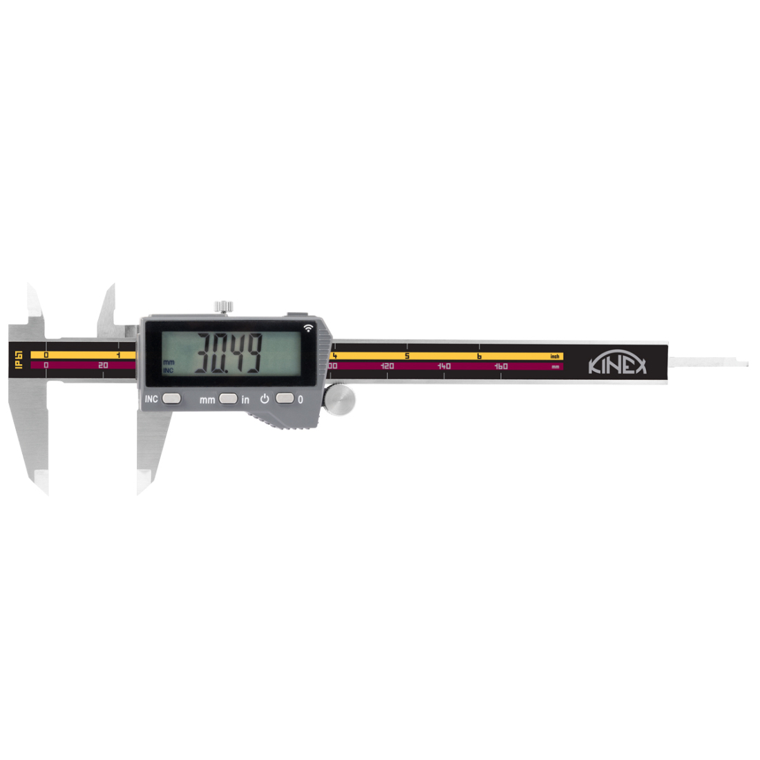 Digitální posuvné měřítko do vlhkého prostředí KINEX ICONIC Labo 150 mm