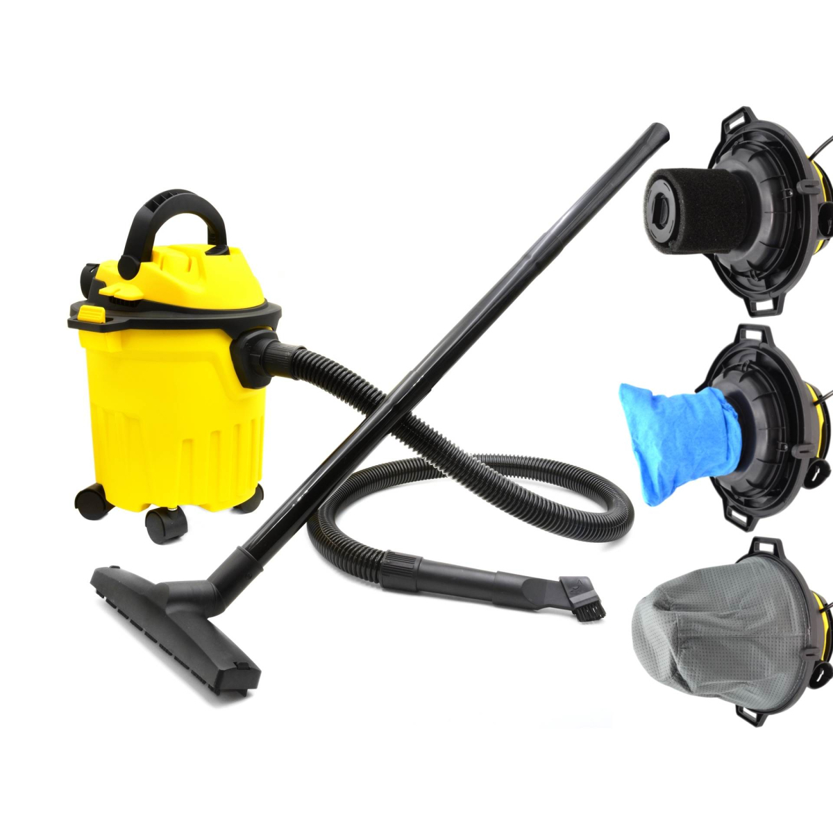 Elektrický / Průmyslový Vysavač na Suché / Mokré Vysávání 15L GEKO G81096 G81096