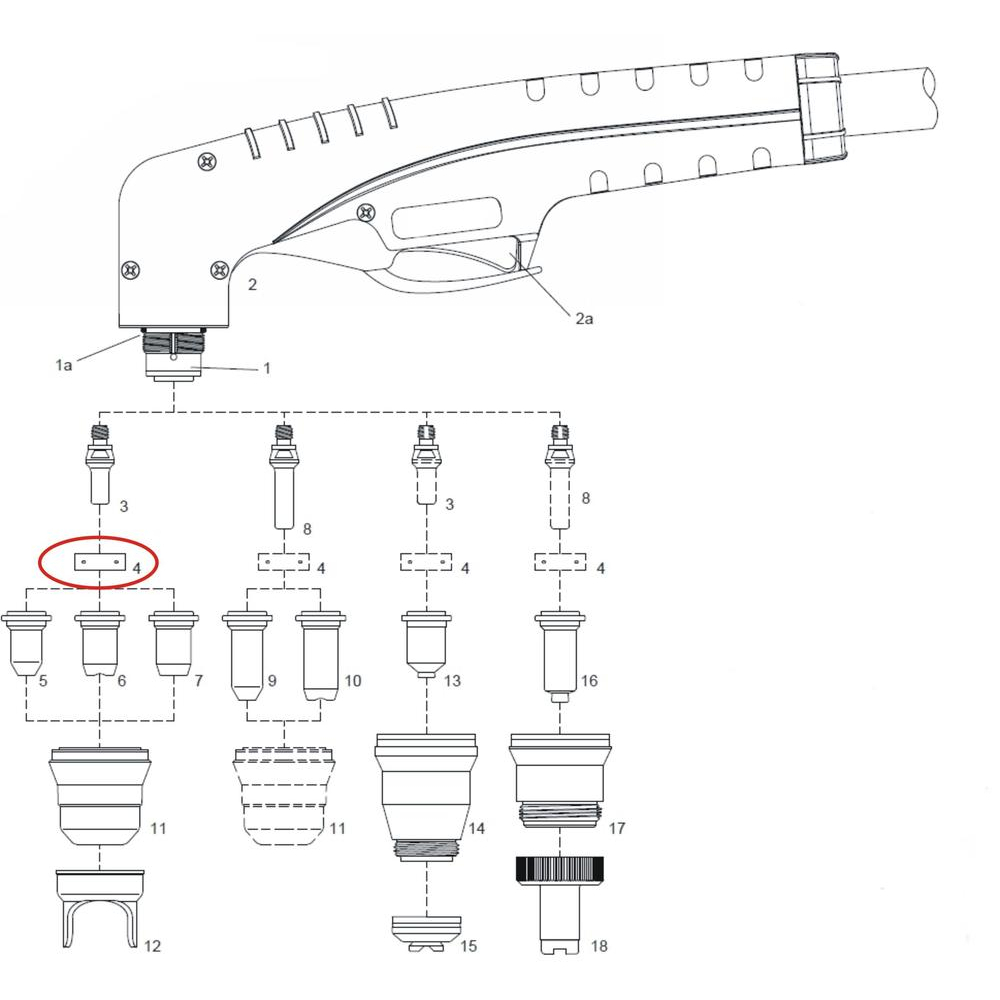 Izolační kroužek PANTERMAX CUT 50LED IPT-40/SC60 SCP2506