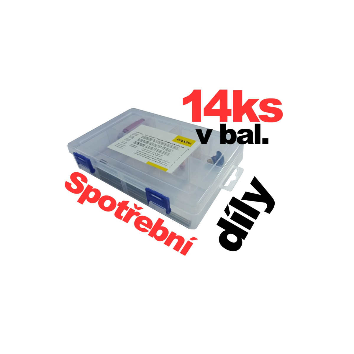 KOWAX SET spotř.díly T17A