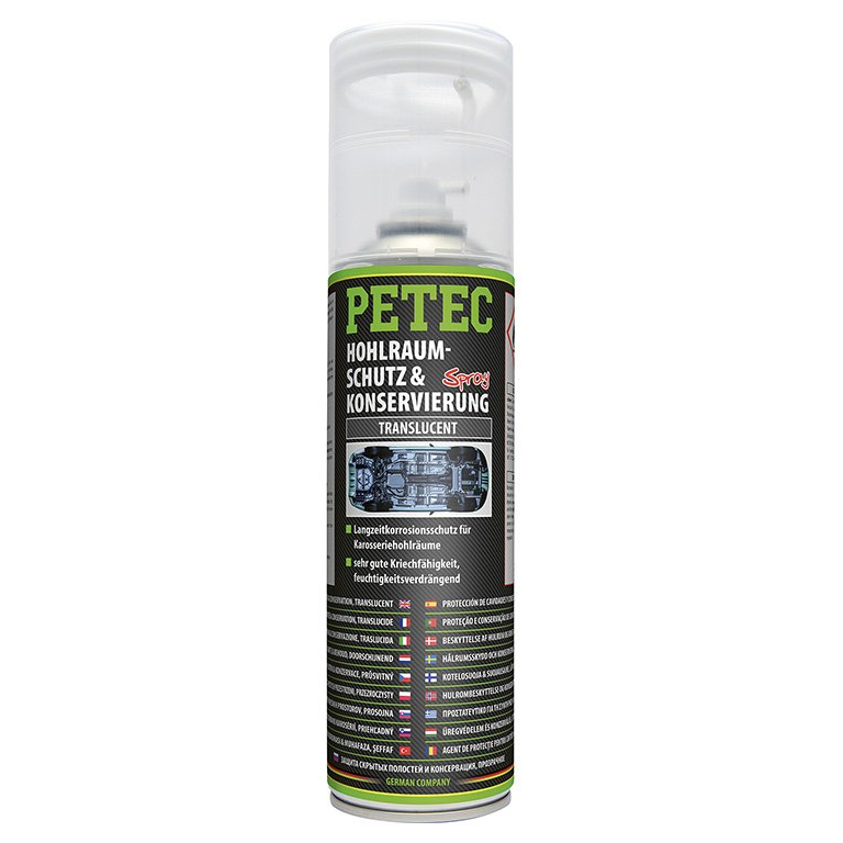Parafinový vosk pro ochranu karosérií ve spreji 500 ml PETEC 73550 2801000073550