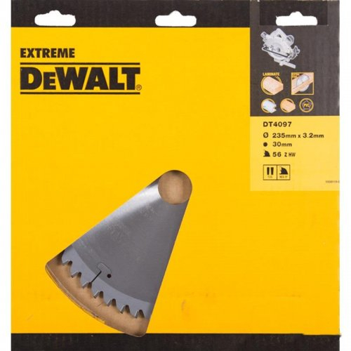 Pilový kotouč 235x30mm 56z TCG -5° DeWALT DT4097 DT4097