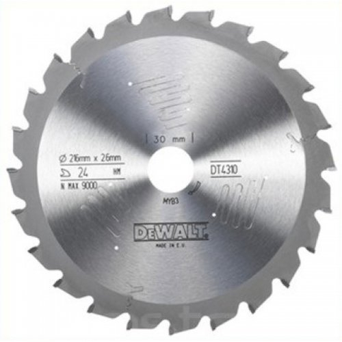 Pilový kotouč Series 60 pro kotoučové pily 216x30mm 24z ATB -5° DeWALT DT4310 DT4310