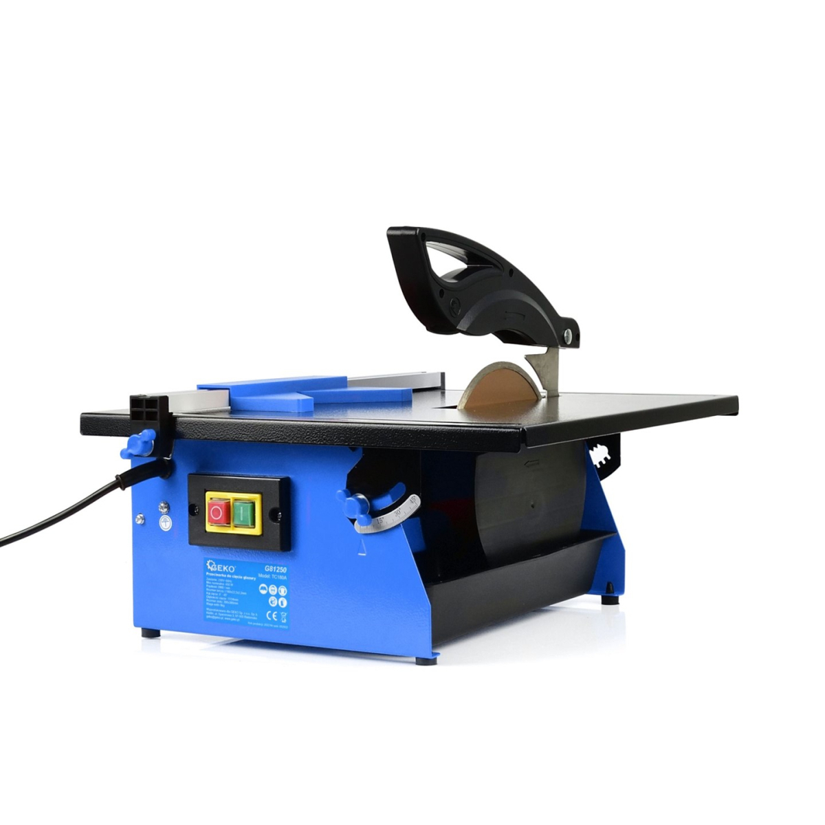 Řezačka dlaždic stolová 600W Geko G81250 G81250